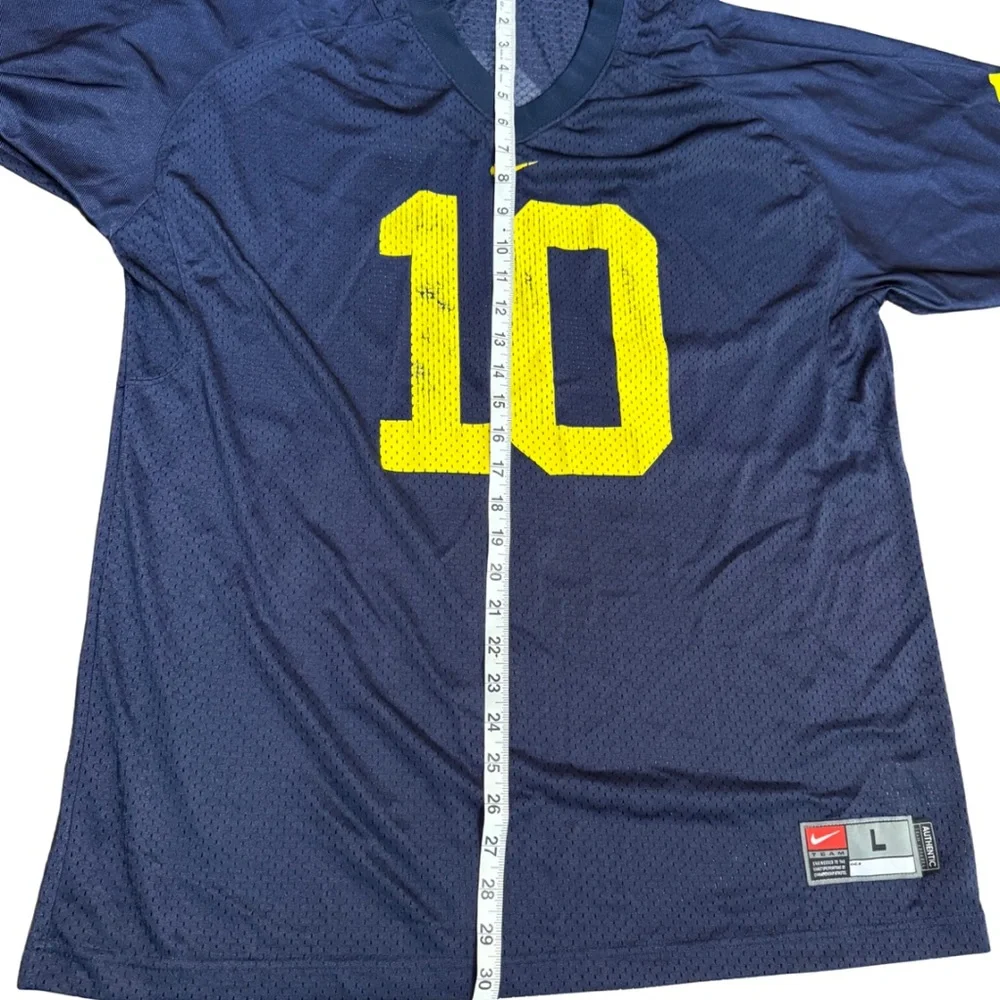 Vintage Nike Michigan Wolverines #10 Jersey Tom Brady Era‎ Men’s L (Korea